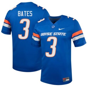 #3 2026 Cam Bates Royal College Football Boise Broncos Mens Jersey 296546-684