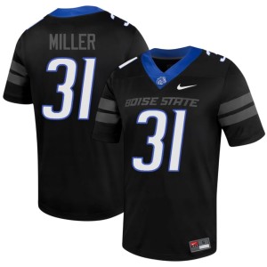 #31 BSU Alumni Cole Miller Black College Football Men's Jerseys 657553-612
