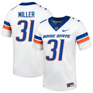 #31 BSU Cole Miller College Football 2026 White Men's Jerseys 976319-301