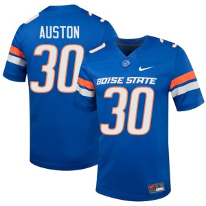 #30 BSU Broncos Player Adam Auston College Football Men Royal Jersey 619938-723
