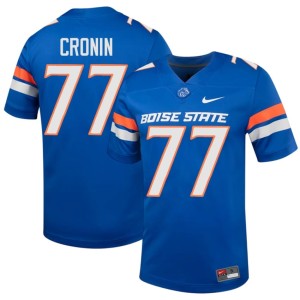 #77 Royal Kole Cronin Boise State Broncos College Football Men's Player Jersey 955318-422