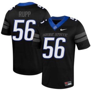 #56 Bronco Nation Alumni Men's Black College Football Rowan Rupp Jerseys 117266-123