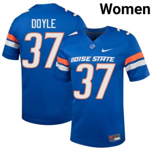 #37 Broncos Oscar Doyle Women 2026 Royal College Football Jersey 259945-769