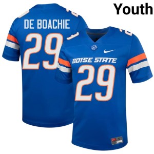#29 Youth BSU Arthur de Boachie College Football Game Royal Jersey 794324-486
