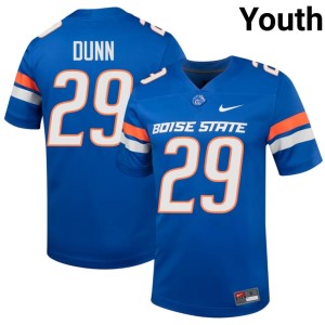 #29 Royal Boise State College Football Youth Lincoln Dunn University Jerseys 327845-889