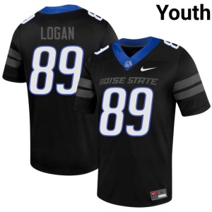 #89 AJ Logan Black Youth Player College Football BSU Jerseys 555896-692