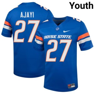 #27 College Football Bronco Nation Royal Youth Game Jay Ajayi Jerseys 748809-433